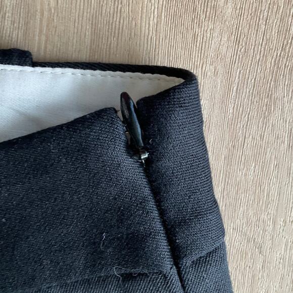 J. Crew Factory Winnie pant in stretch cotton blend black ankle pant side zip 14 - Picture 7 of 14